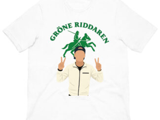 Gröne Riddaren T-shirt (mag tryck)