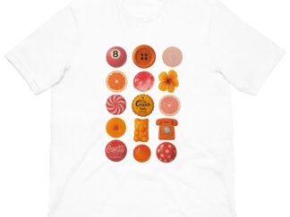 Orange Pop Icons T-shirt